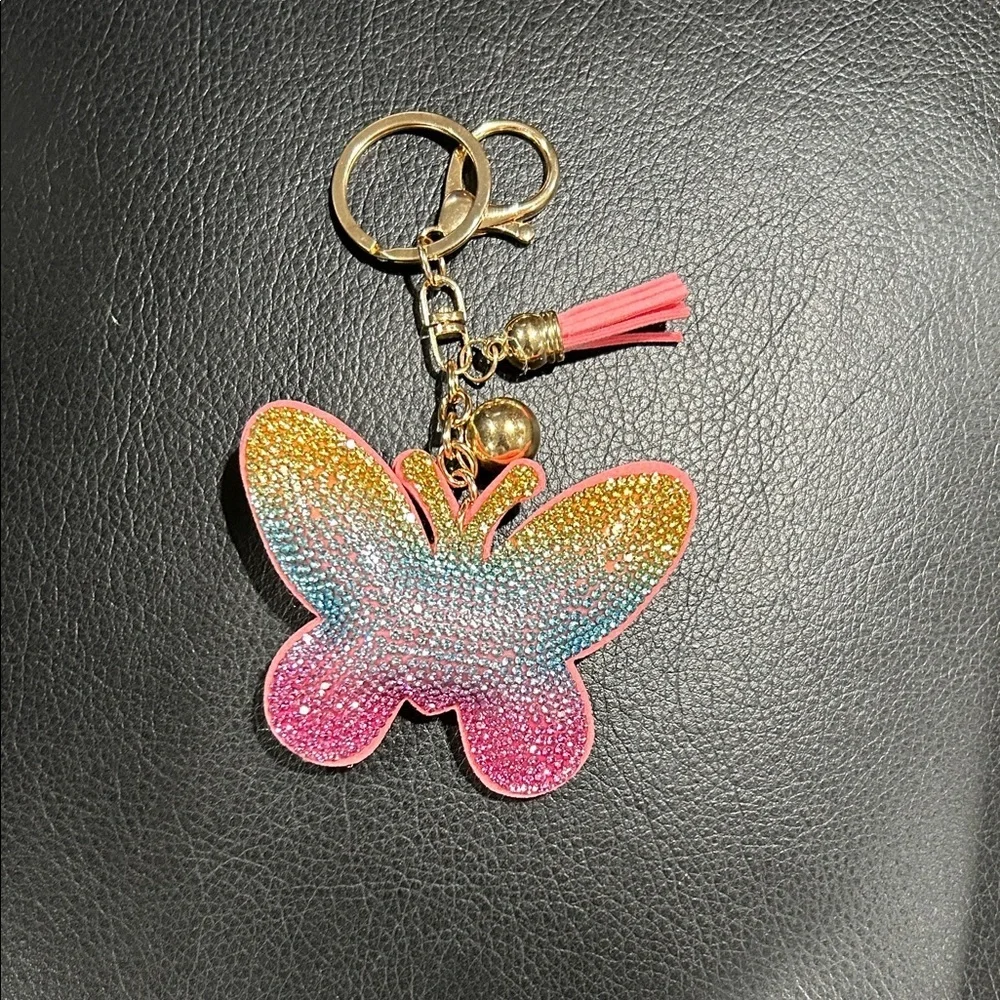 Colorful‎ Butterfly Keychain